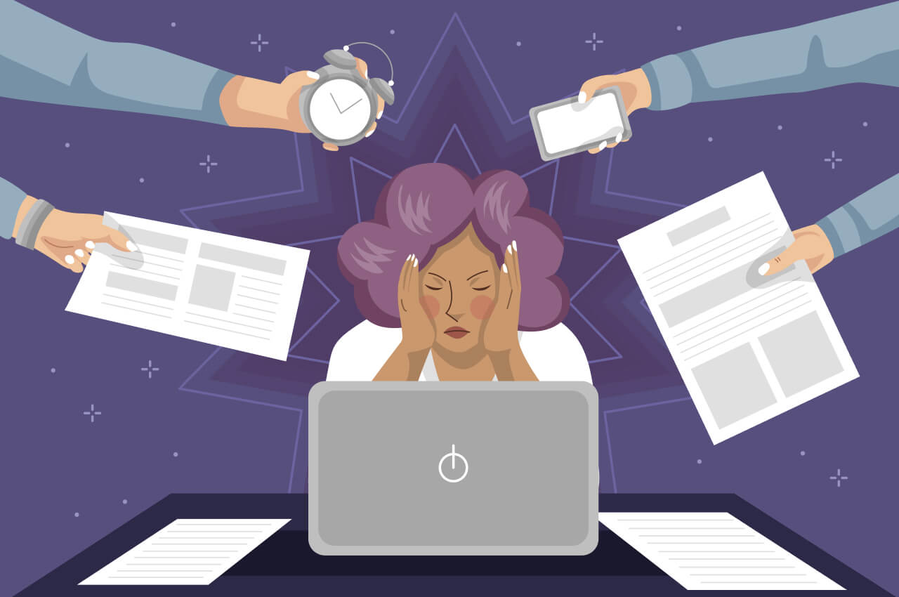 Bí quyết giảm áp lực công việc